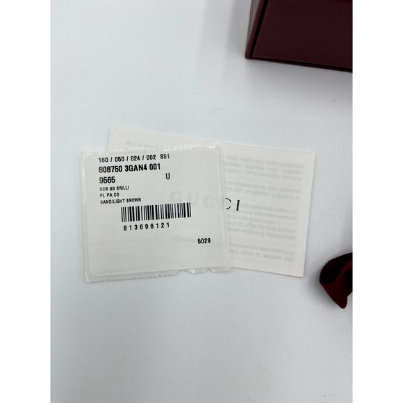 Gucci Canvas Scrunchie with Crystals - Picture 8 of 10